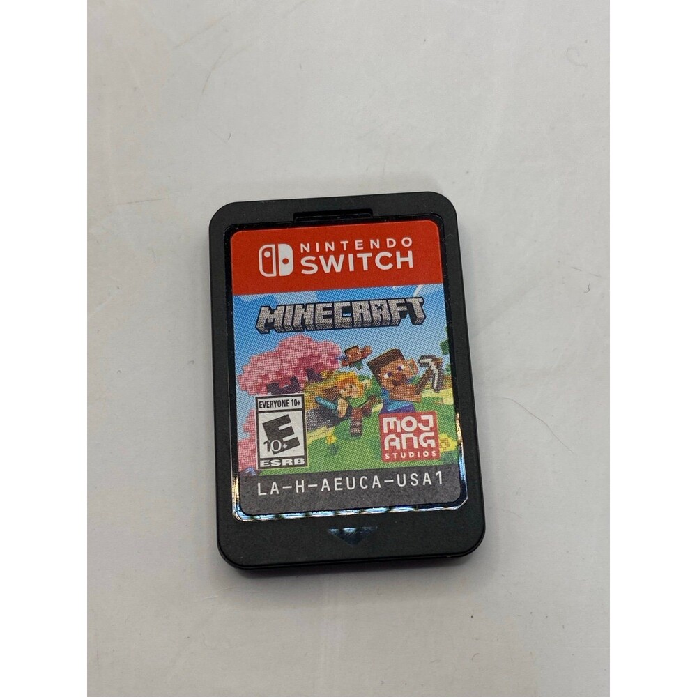 Minecraft Nintendo Switch W/ Super Mario Mash-Up Pack cartridge only